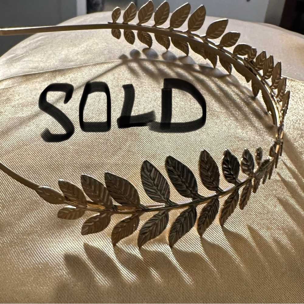 Gold Leaf Headband